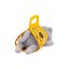 Plyšová ležící kočička v plstěném vaku Orange Toys 35 cm - Milo the Grey Cat