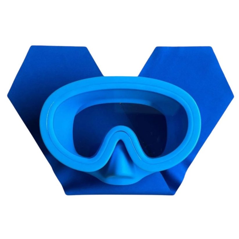 Potápěčské brýle se šátkem pro děti 3 - 10let Waterplops - Uni blue