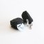 Pouzdro na dudlík Joissy - NIA Black/silver