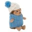 Plyšový ježek Orange toys 18 cm - Hedgehog in white hat