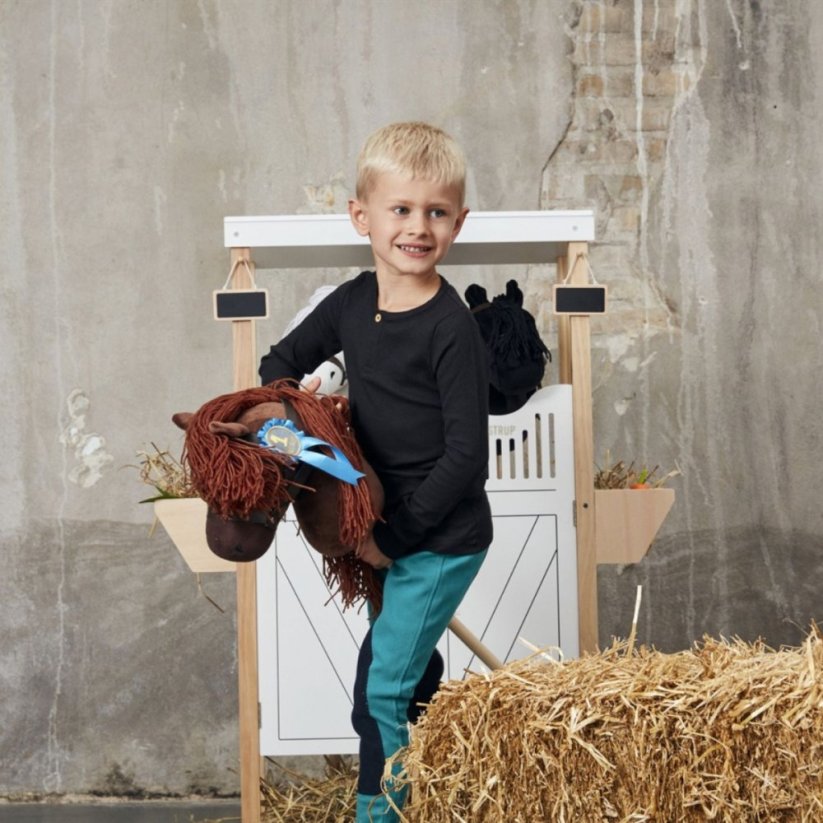 Hobby koník na tyči By Astrup - Hobby Horse Brown