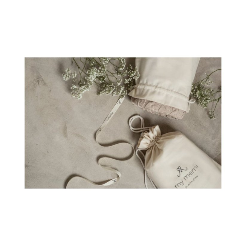 Deka ze 100% merino vlny My Memi - Wool Collection - Beige