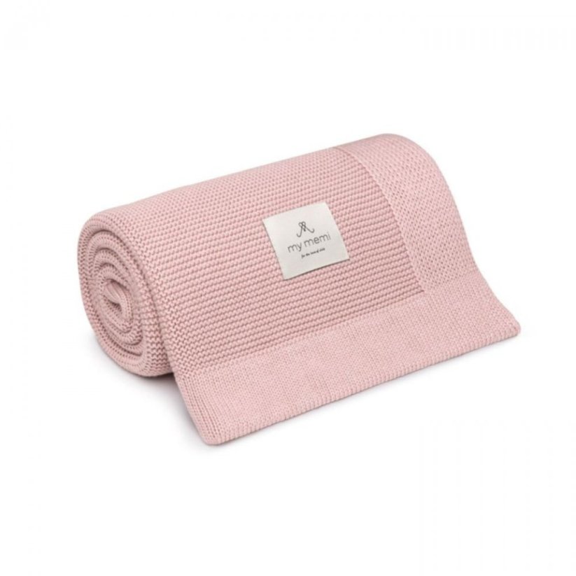 Bambusová deka My Memi - Powder Pink