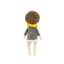 Látkový ježek 30 cm Cotti Motti Orange Toys - Henry