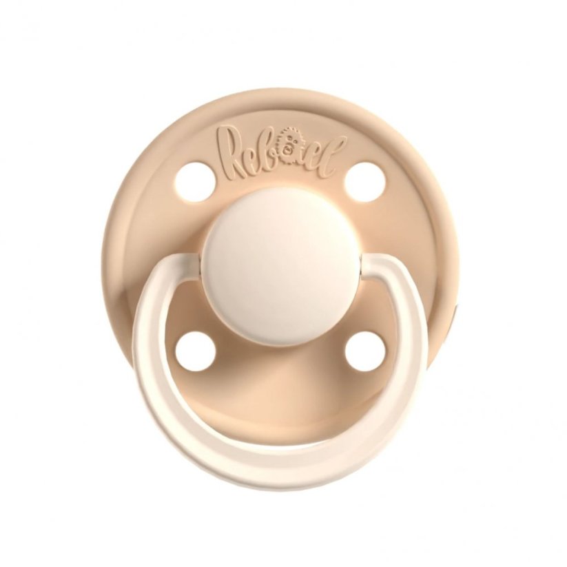 Dudlík Rebael z přírodního kaučuku 1 ks - Dusty Pearly Mouse - 6-18 měsíců (velikost 2)