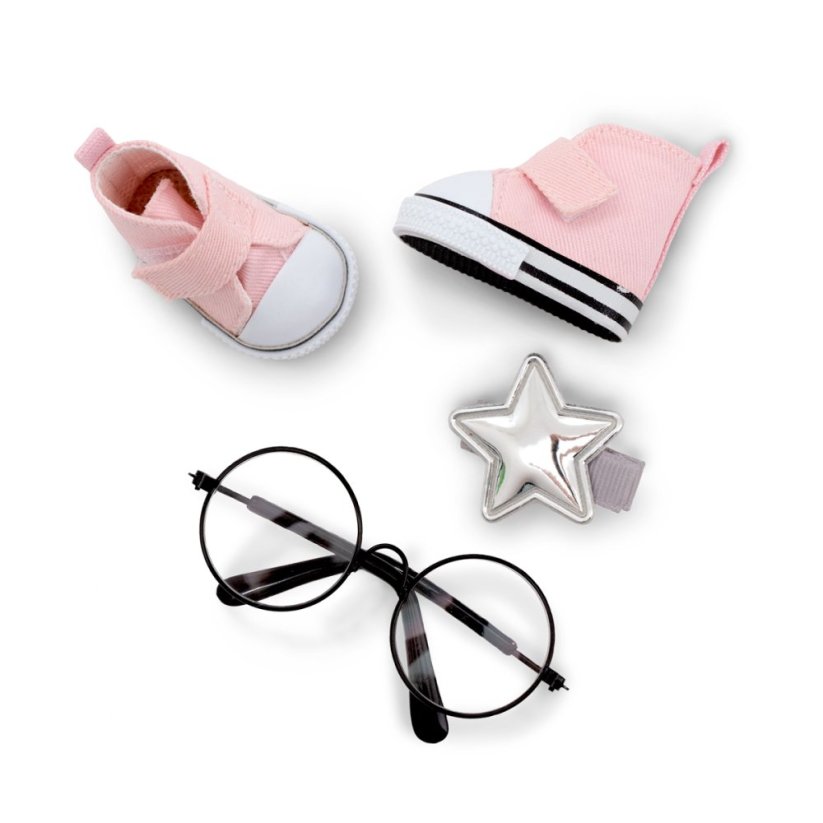 Doplňky k panence Sweet Sisters - Orange Toys - Pink Shoes And Glasses