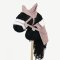 Čabraka s uzdečkou a dekou na hobby horse koníka By Astrup - Dusty Rose