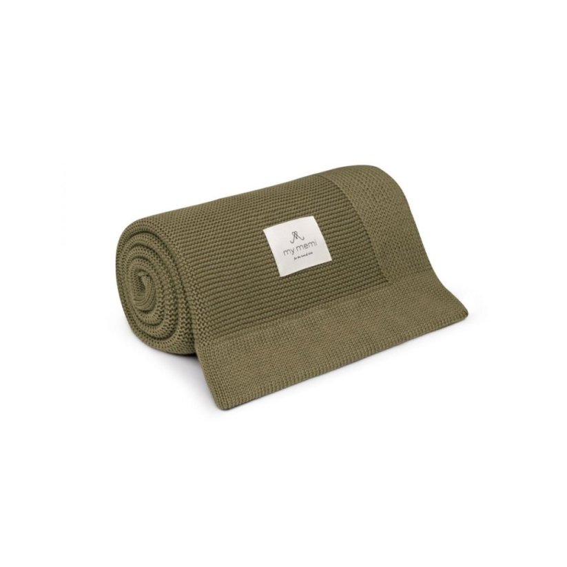 Bambusová deka My Memi - Khaki