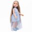 Šaty pro panenku Paola Reina a Minikane 32 cm By Loli - Glittery blue