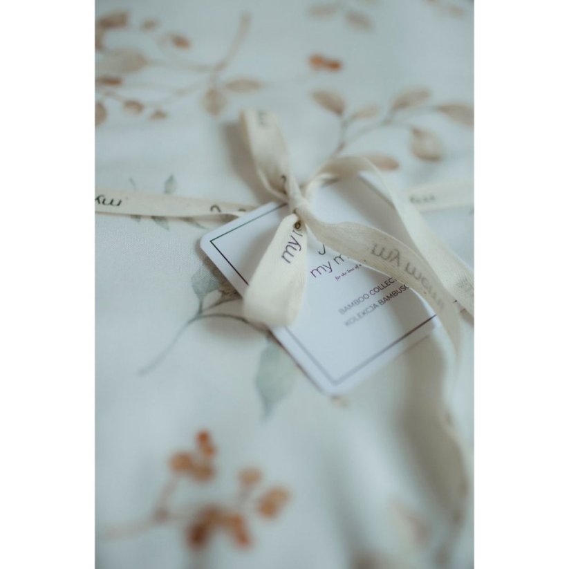 Bambusové prostěradlo do postýlky My Memi - Boho Bloom