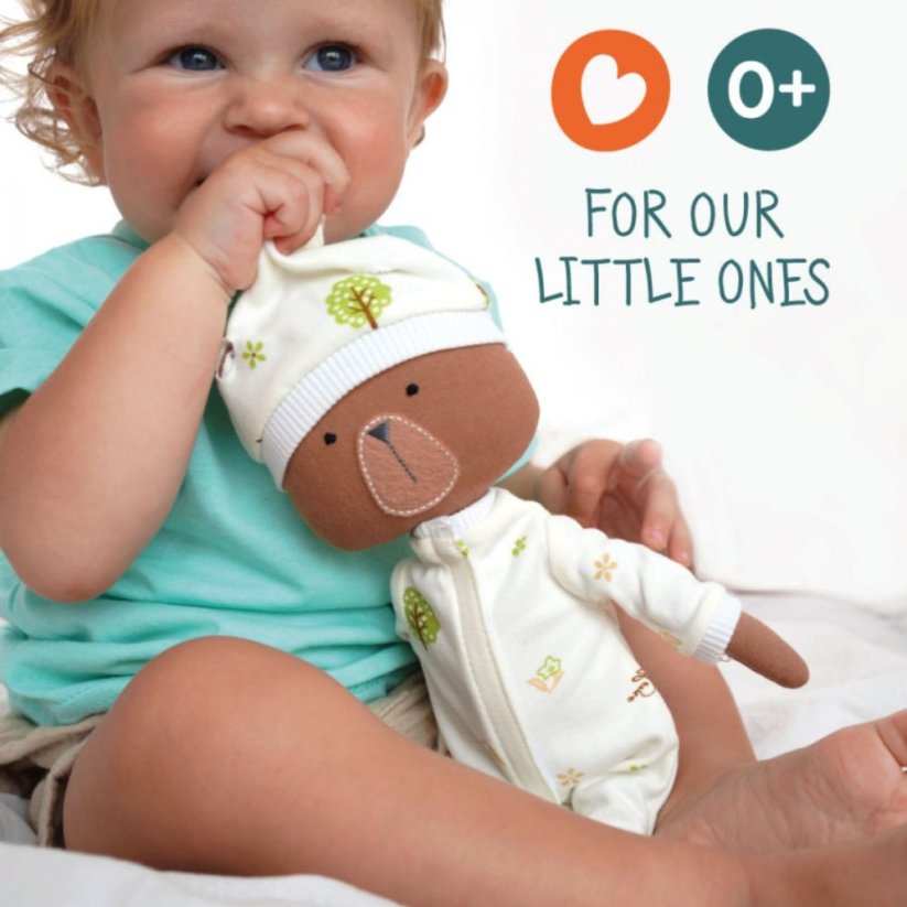 Látkový medvídek 30 cm Cotti Motti Orange Toys - Oscar in pyjama