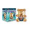 Třpytivá figurka 3D medvídek Kitfix - Sequin art teddy