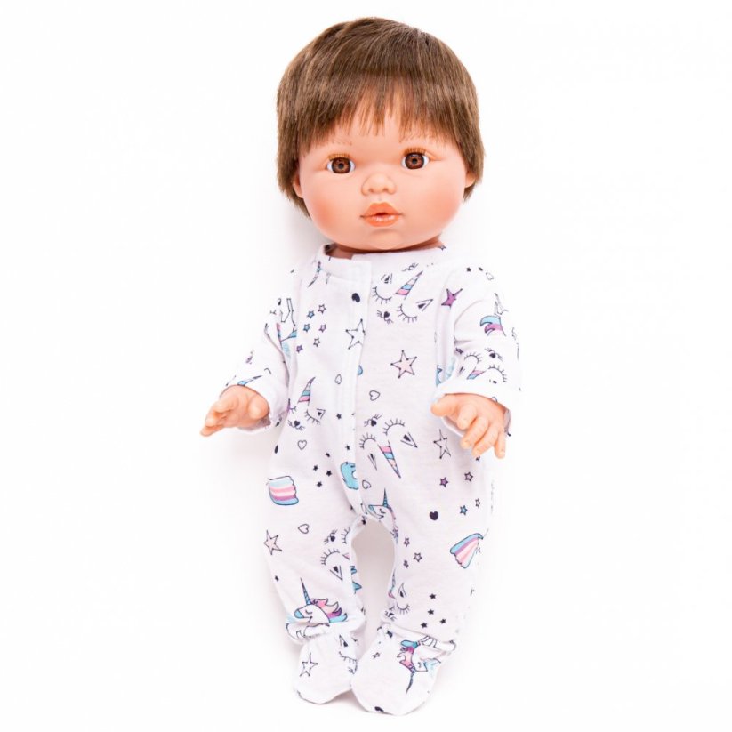 Overal pro panenku 34 cm By Loli - Baby - Unicorns