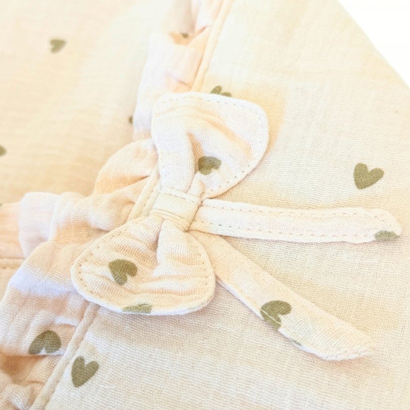 Zavinovačka pro panenku do velikosti 38 cm By Loli - Cream love