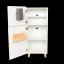 Dětská lednice a mrazák s výrobníkem ledu Mamamemo By Astrup - Refrigerator