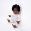 Overal pro panenku 34 cm By Loli - Vintage Baby - Light Cream