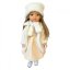 Šaty pro panenku Paola Reina a Minikane 32 cm By Loli - Fairy long - Cream