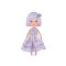Oblečení pro panenku Sweet Sister - Purple Tulle Dress