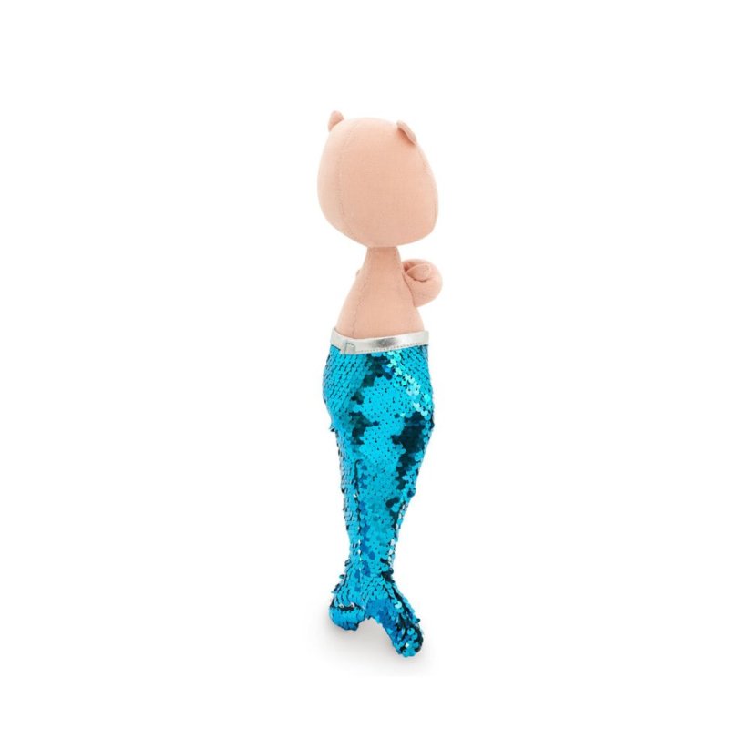Látkové prasátko s ploutví 30 cm Cotti Motti Orange Toys - Nicky Mermaid tail
