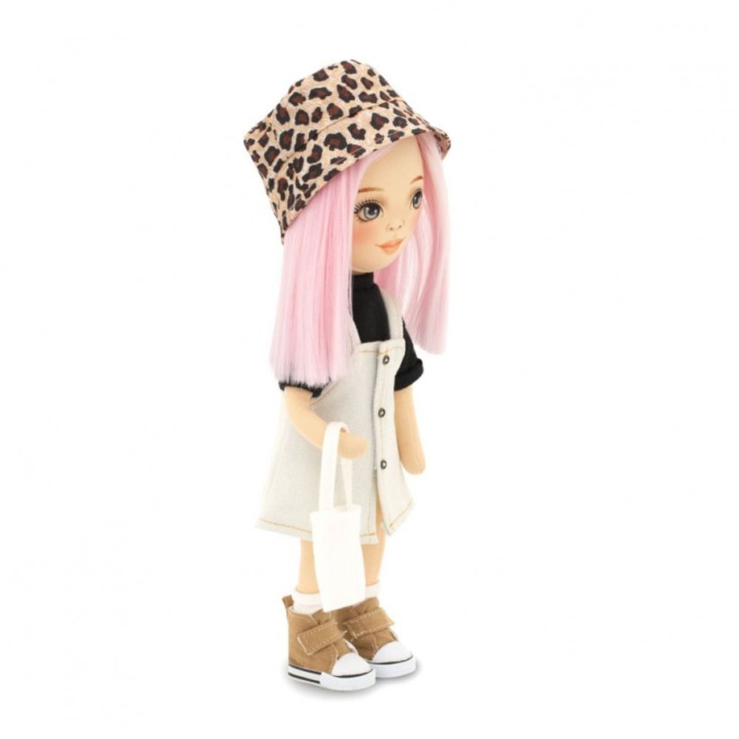 Látková panenka Orange Toys - Sweet sisters Billie - Denim Sundress
