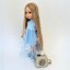 Šaty pro panenku Paola Reina a Minikane 32 cm By Loli - Glittery blue