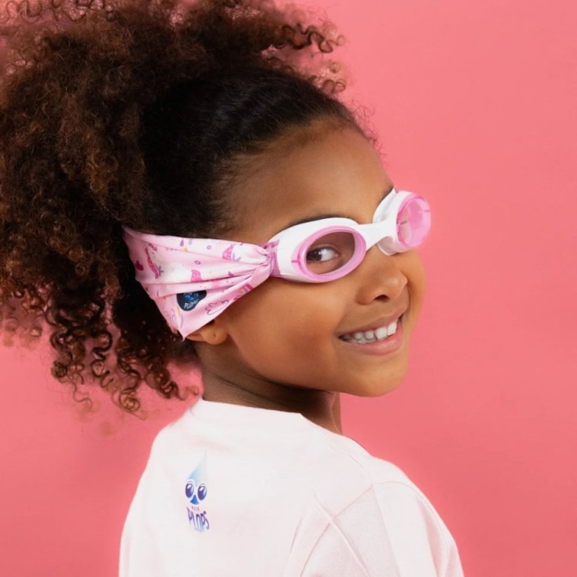 Plavecké brýle se šátkem 11 - 99let Waterplops - Black camouflage