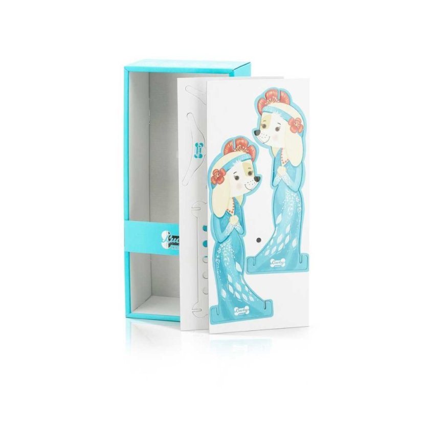 Plyšový pejsek maltézská fenka Lucky Doggy - Mimi Rainy Day