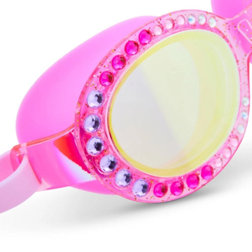 Plavecké brýle pro děti s kamínky Bling2o - Pop of purple - Sparkling 6+