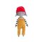 Látkový slon 29 cm Cotti Motti Orange Toys - Ali Dungarees