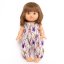 Overal pro panenku 34 cm By Loli - Romance - Iris Flowers