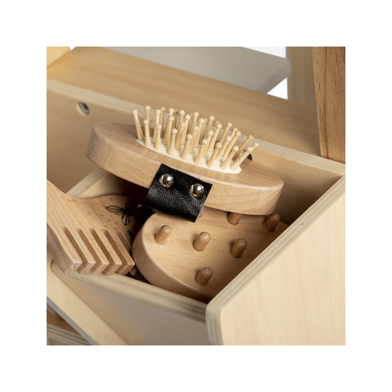 Dřevěný set pro krmení a péči o koně By Astrup - Hobby Horse