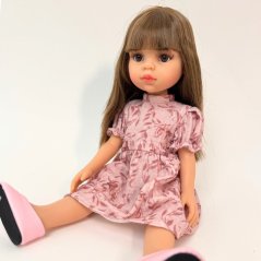 Šaty pro panenku Paola Reina a Minikane 32 cm By Loli - Romance - Birds