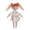 Látkový zajíček 29 cm Orange Toys - Lucy The Bunny - Flower Dress
