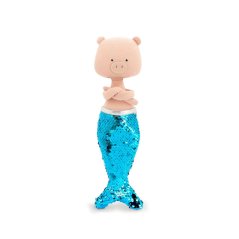 Látkové prasátko s ploutví 30 cm Cotti Motti Orange Toys - Nicky Mermaid tail