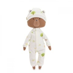 Látkový medvídek 30 cm Cotti Motti Orange Toys - Oscar in pyjama