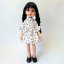 Šaty pro panenku / noční košilka Paola Reina a Minikane 32 cm By Loli - Wednesday Night Dress