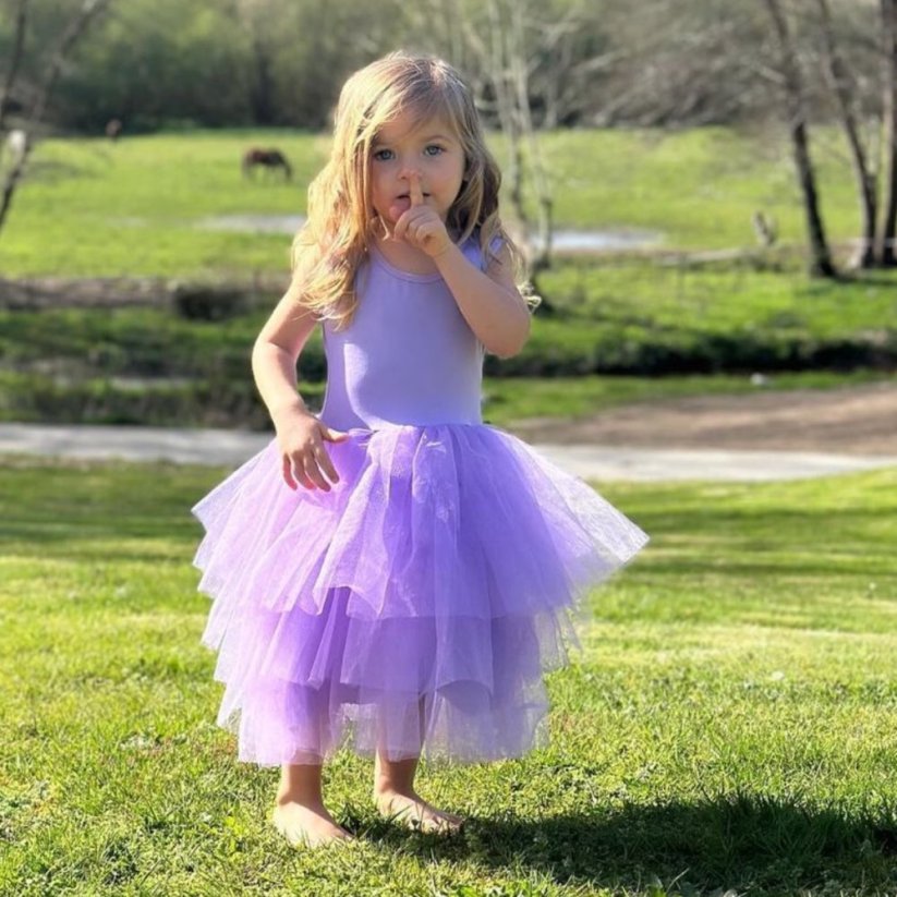 Dívčí tylové šaty Ratatam - Tutu dress Apricot