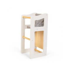 Jídelní židle pro panenku a stolek 2v1 By Astrup - White