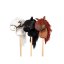 Hobby koník na tyči By Astrup - Hobby Horse White