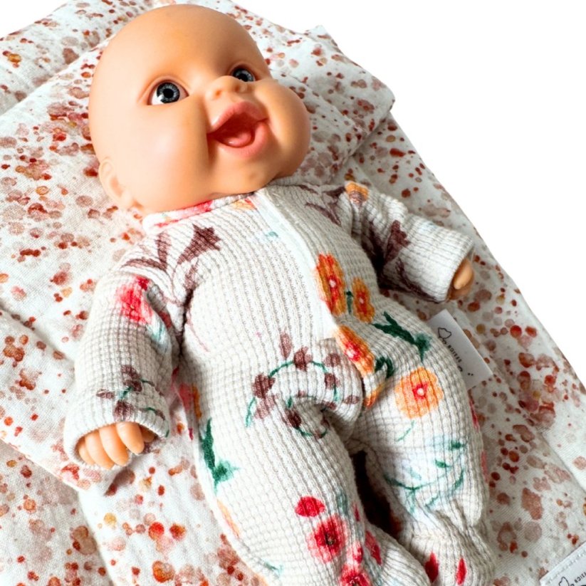 Overal pro panenku Los Peques 21 cm - By Loli - Flowers