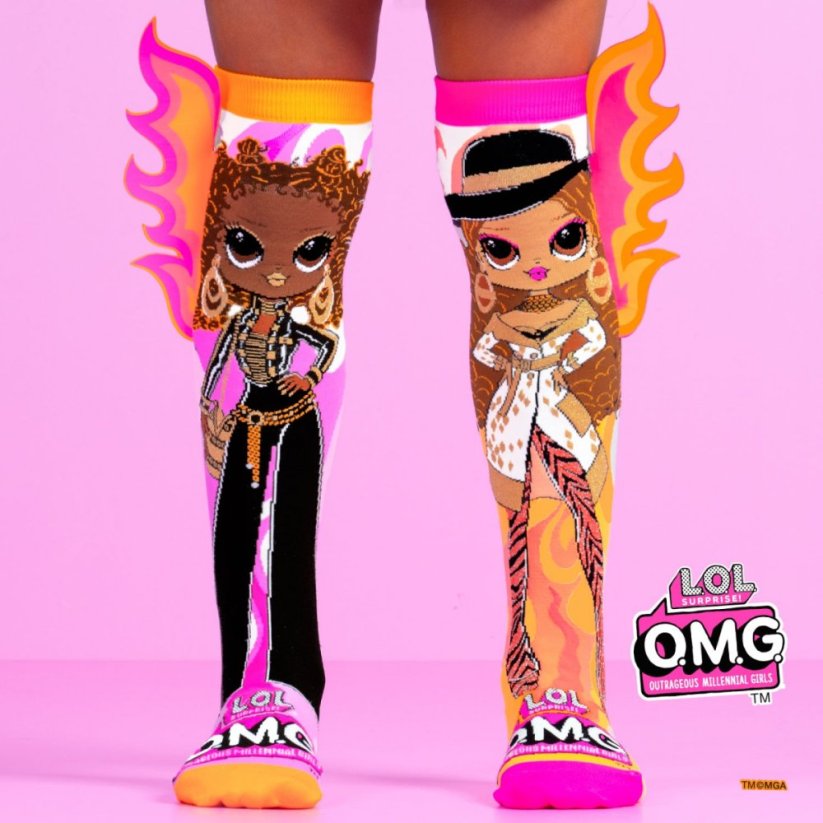 Podkolenky MADMIA - L.O.L. Surprise OMG Bee the queen - 3 - 5 let