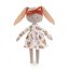 Látkový zajíček 29 cm Orange Toys - Lucy The Bunny - Flower Dress