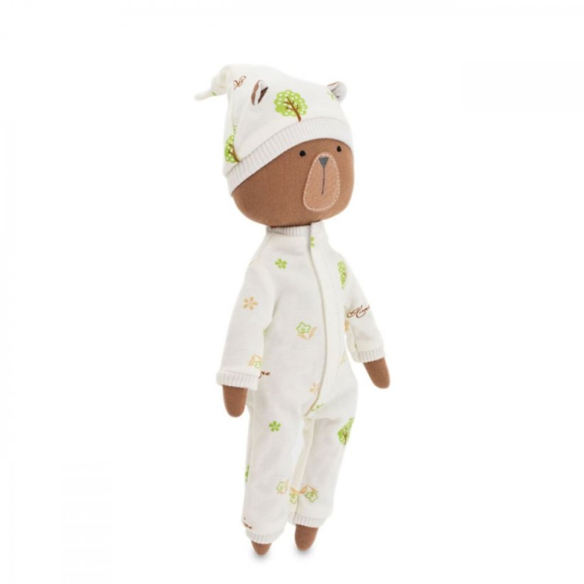 Látkový medvídek 30 cm Cotti Motti Orange Toys - Oscar in pyjama