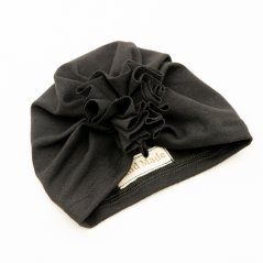 Turban pro panenku 34 cm By Loli - Flora - Black