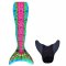 Kostým mořské panny Kuaki Mermaids - Mořský ocas a monofin ploutev - Bali - S 8-10 let