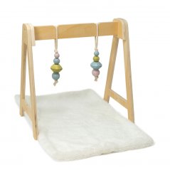 Dřevěná hrazdička pro panenky By Astrup - Activity gym for dolls