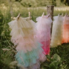 Dívčí tylová sukně Ratatam - Jupe Froufrou Rainbow