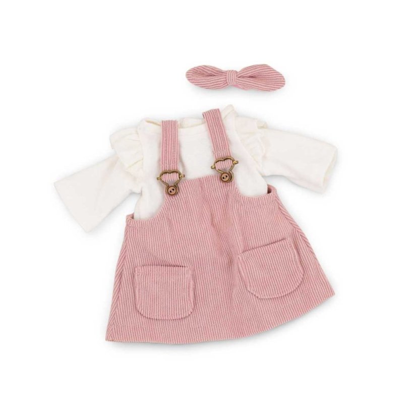 Růžové šatičky s tričkem a mašlí pro pejska Lucky Doggy - Stylish Vacation