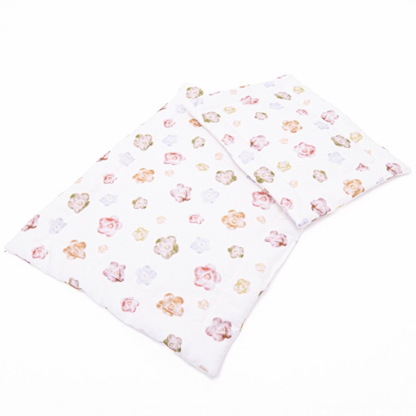 Peřinky pro panenku By Loli - Květiny