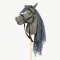 Hobby koník na tyči s ocasem By Astrup - Hobby Horse Grey